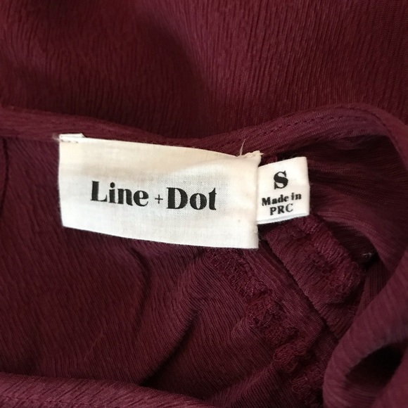 Line & Dot Serena Balloon Ruched Sleeve Top - Picture 6 of 7